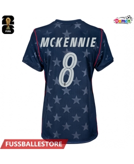 Günstige Vereinigte Staaten Weston McKennie #8 Auswärtstrikot Damen WM 2026 Kurzarm
